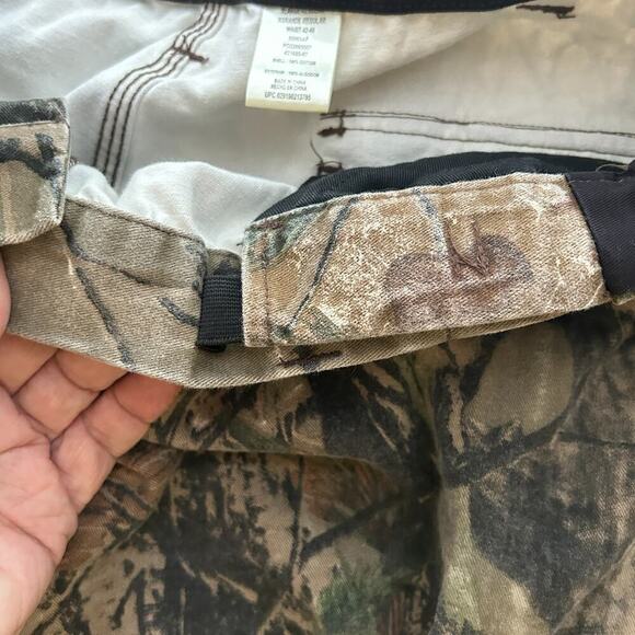 Walls Camo Hunting Pants Size XL Realtree Hardwood Adjustable Waist Cargo # - Picture 2 of 8